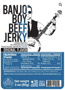 Banjo Boy Original Beef Jerky