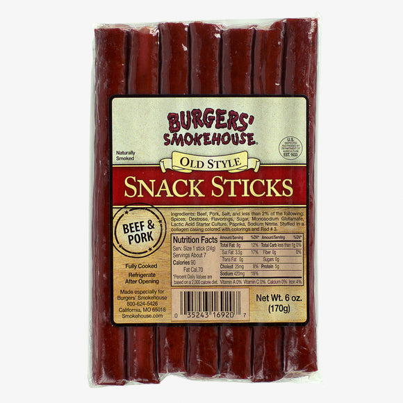 Burger's Smokehouse Snack Sticks